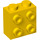 LEGO Geel Steen 1 x 2 x 1.6 met Studs Aan een Kant (1939 / 22885)