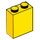 LEGO Gelb Backstein 1 x 2 x 2 mit Innenachshalter (3245)