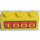 LEGO Yellow Brick 1 x 3 with Yellow &#039;1000&#039; on Red Background (3622)