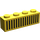 LEGO Gelb Backstein 1 x 4 mit Schwarz 15 Bars Gitter (3010)
