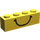 LEGO Jaune Brique 1 x 4 avec Noir Smile (3010 / 82356)
