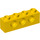 LEGO Geel Steen 1 x 4 met Gaten (3701)