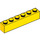 LEGO Geel Steen 1 x 6 (3009)