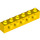 LEGO Gelb Backstein 1 x 6 mit Löcher (3894)