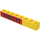 LEGO Jaune Brique 1 x 8 avec &#039;COMPANY&#039; Autocollant (3008)