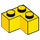 LEGO Yellow Brick 2 x 2 Corner (2357)