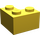 LEGO Yellow Brick 2 x 2 Corner (2357)