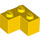 LEGO Yellow Brick 2 x 2 Corner (2357)