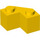 LEGO Geel Steen 2 x 2 Facet (87620)