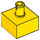 LEGO Amarillo Ladrillo 2 x 2 Studless con Vertical Pin (4729)