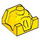LEGO Gelb Backstein 2 x 2 mit Driver und Neck Stud (41850)