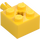 LEGO Amarillo Ladrillo 2 x 2 con Pin y orificio de eje (6232 / 42929)