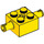 LEGO Yellow Brick 2 x 2 with Pins and Axlehole (30000 / 65514)