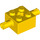 LEGO Yellow Brick 2 x 2 with Pins and Axlehole (30000 / 65514)