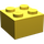 LEGO Gelb Backstein 2 x 2 ohne Kreuzstützen (3003)