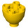 LEGO Yellow Brick 2 x 2 x 1.3 Round Inverted Dome (24947)