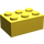 LEGO Yellow Brick 2 x 3 (Earlier, without Cross Supports) (3002)