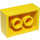 LEGO Geel Steen 2 x 3 (Eerder, zonder kruissteunen) (3002)