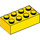 LEGO Amarillo Ladrillo 2 x 4 (3001 / 72841)