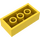 LEGO Gelb Backstein 2 x 4 mit Achse Löcher (39789)