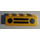 LEGO Gul Klods 2 x 4 med Sort Bil Grille (3001)