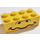 LEGO Yellow Brick 2 x 4 with Unibrow Eyes and Wavy Mouth (3001 / 83041)