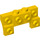 LEGO Jaune Brique 2 x 4 x 0.7 avec De Affronter Goujons et arches latérales minces (14520)