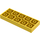 LEGO Geel Steen 4 x 10 (6212)