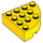 LEGO Yellow Brick 4 x 4 Round Corner (2577)