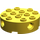 LEGO Jaune Brique 4 x 4 Rond avec des trous (6222)