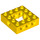 LEGO Gelb Backstein 4 x 4 mit Open Center 2 x 2 (32324)