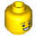 LEGO Yellow Brick Costume Guy (Recessed Solid Stud) (3626)