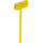 LEGO Yellow Broom 10 M (30107)