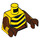 LEGO Gul Bumblebee Minifig Torso (973 / 76382)