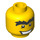LEGO Yellow Caveman Head (Recessed Solid Stud) (3626 / 88024)