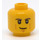 LEGO Geel Chase McCain Hoofd (Verzonken solide nop) (3626 / 12775)