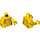 LEGO Yellow Cheetah Minifig Torso (973 / 76382)