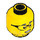 LEGO Gelb Chief Wheeler Minifigure Kopf (Einbau-Vollbolzen) (3626 / 66173)