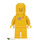 LEGO Gul Classic Space Astronaut Minifigur