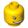 LEGO Yellow Club Max Head (Safety Stud) (3626 / 15157)