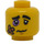LEGO Gelb Clumsy Guy Minifigure Kopf (Einbau-Vollbolzen) (3626 / 24682)