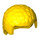 LEGO Yellow Coiled Hair (21778)
