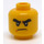 LEGO Gelb Cole mit Tousled Haar und Kopf Band Minifigure Kopf (Einbau-Vollbolzen) (3626 / 33894)