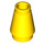 LEGO Yellow Cone 1 x 1 with Top Groove (28701 / 59900)