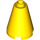 LEGO Yellow Cone 2 x 2 x 2 (Open Stud) (3942 / 14918)