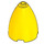 LEGO Yellow Cone 3 x 3 x 3 (1744)