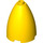 LEGO Yellow Cone 3 x 3 x 3 (1744)