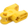 LEGO Yellow Connector 2 x 3 with Ball Socket and Smooth Sides and Rounded Edges (93571)