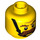 LEGO Yellow Constable Head (Recessed Solid Stud) (3626 / 14610)