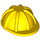 LEGO Yellow Construction Helmet with Brim (3833)